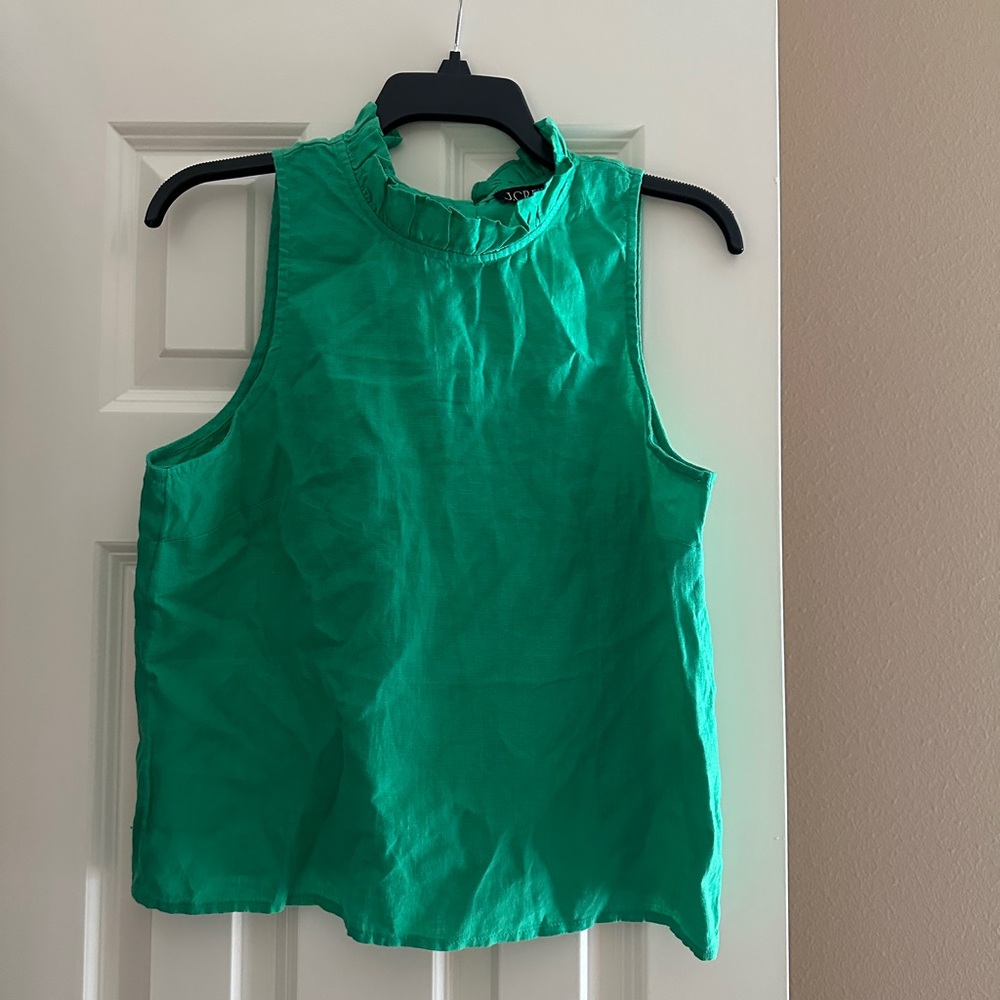 Fleur top in linen - Picture 3 of 8